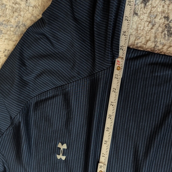 Under Armour Men’s XXL Navy ¼ Zip Long Sleeve Pullover Shirt - Picture 5 of 6